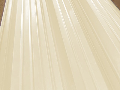 Окрашенный профнастил С8-1150, 0,5 мм, светло-бежевый