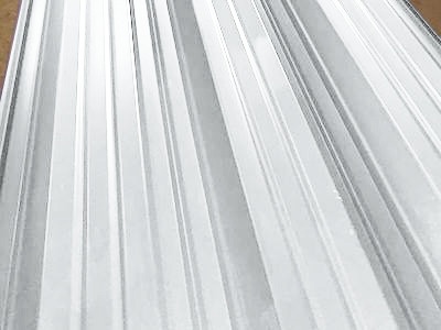 Окрашенный профнастил С21-1000, 0,5 мм, серо-белый