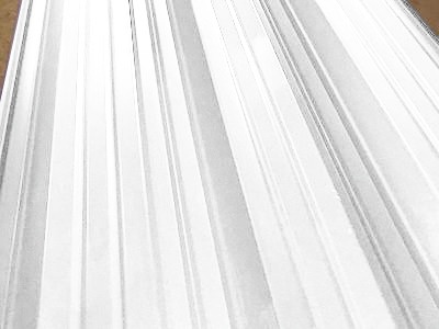 Окрашенный профнастил С21-1000, 0,55 мм, белый