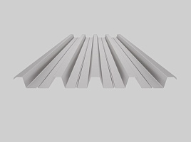 Оцинкованный профнастил Н60-845, 0,9х6000 мм