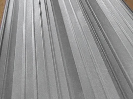 фото 1 - оцинкованный профнастил нс44-1000, 0,55 ммх6000