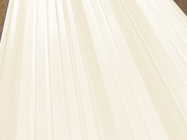 Окрашенный профнастил С8-1150, 0,45 мм, слоновая кость