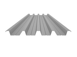 фото 1 - окрашенный профнастил н60-845, 0,45 мм, серый